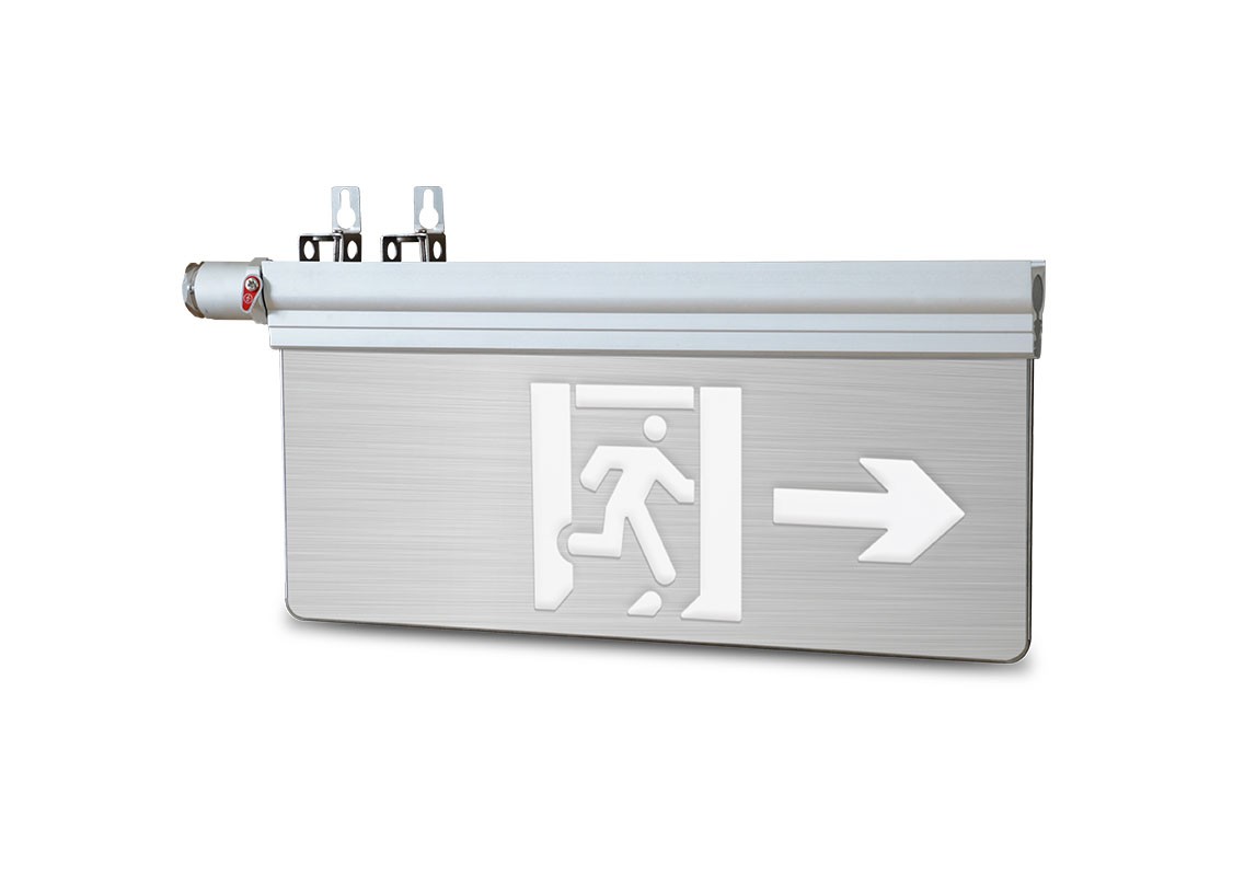 本安型防爆-單向消防應(yīng)急標志燈 |  ZS-BLJC-2LROEⅡ0.5W-J870-22  |  壁掛/吊掛